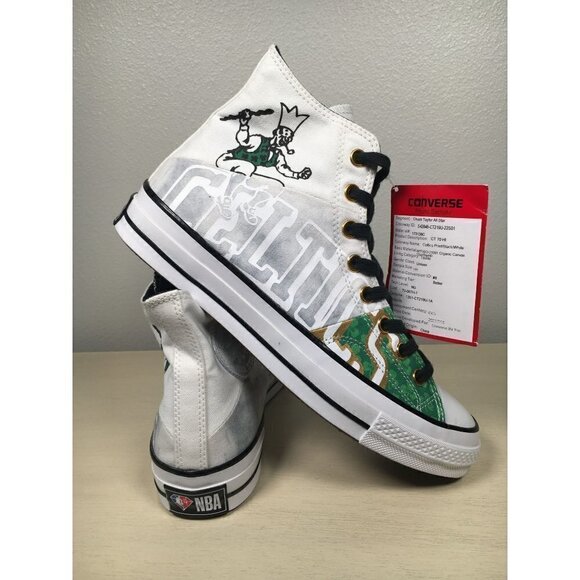 𝅺RARE Chuck Taylor PROMO SAMPLE "Made by You" All Star NBA Boston Celtics… - Picture 1 of 14